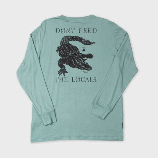 Flomotion Locals OG Bamboo Sunshirt - Dusty Blue by Flomotion