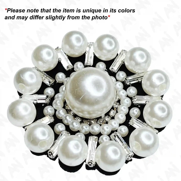 Floral Pearl Patch