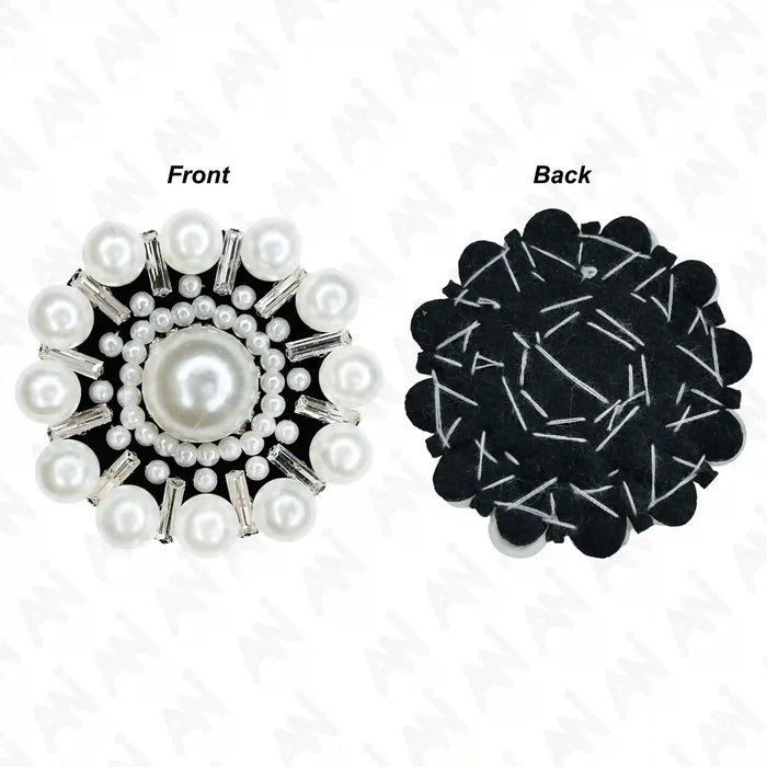 Floral Pearl Patch