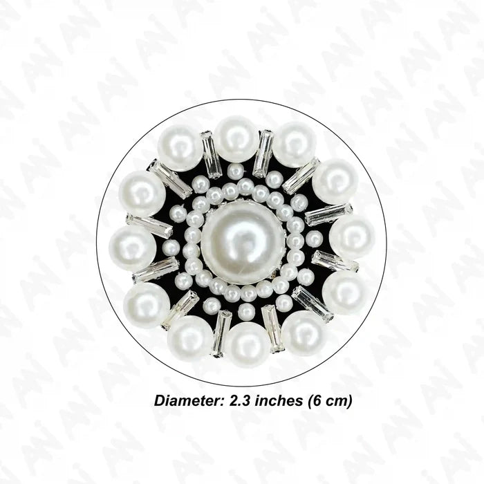Floral Pearl Patch