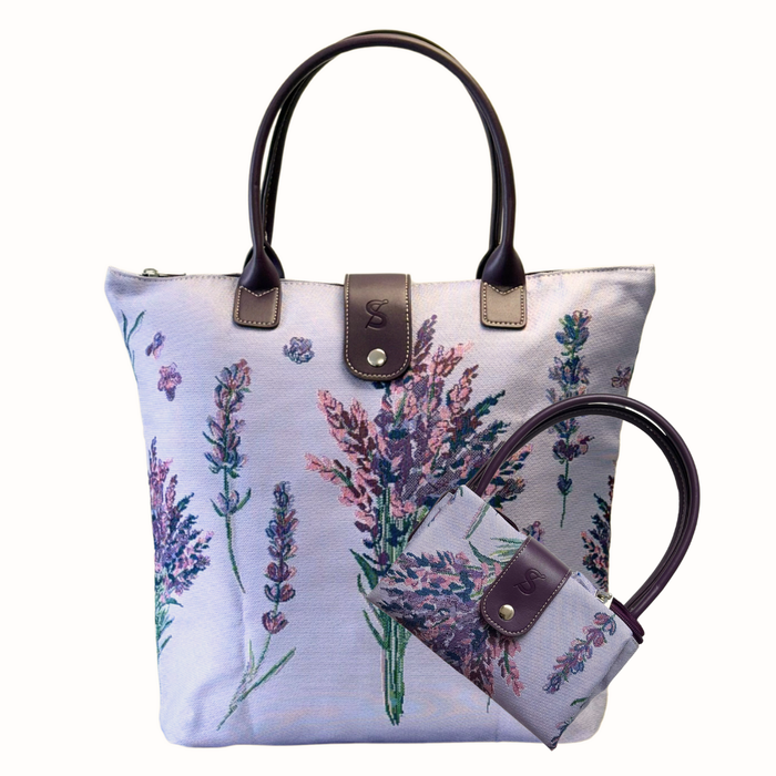 FOLD-LAVENDER | LAVENDER FOLDING BAG