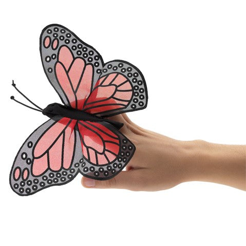 Folkmanis Finger Puppter - Mini Monarch Butterfly