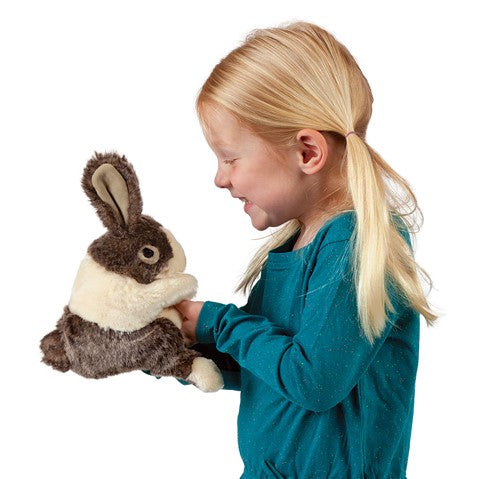 Folkmanis Puppet - Baby Dutch Rabbit