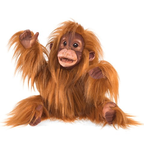 Folkmanis Puppet - Baby Orangutan