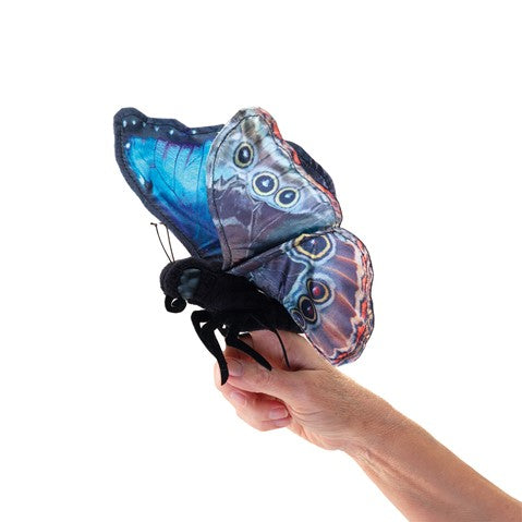 Folkmanis Puppet - Blue Morpho Butterfly