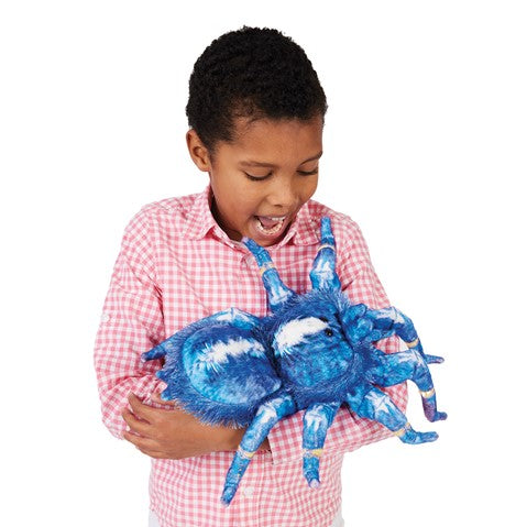 Folkmanis Puppet - Blue Tarantula