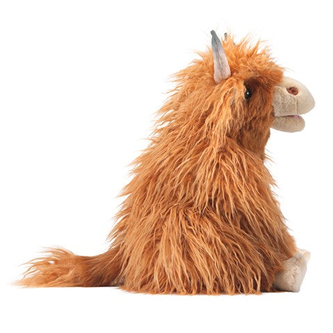 Folkmanis Puppet - Highland Cow