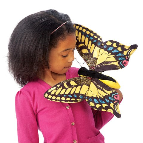 Folkmanis Puppet - Swallowtail Butterfly