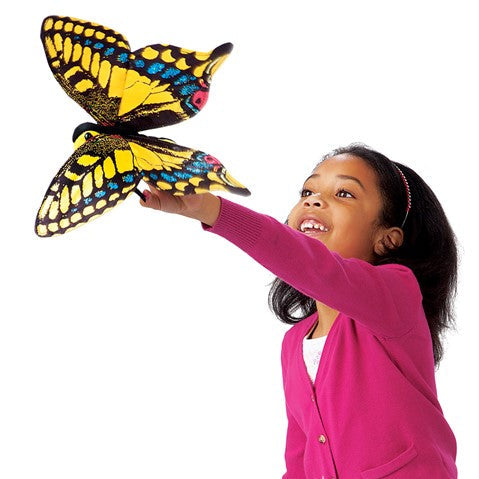 Folkmanis Puppet - Swallowtail Butterfly