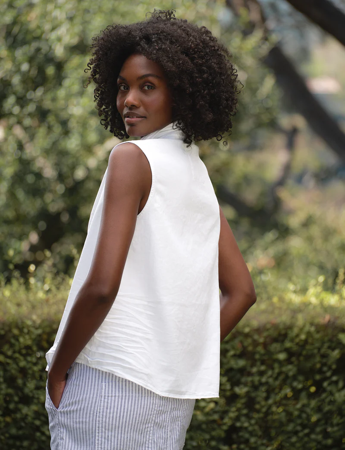 Frank & Eileen Olivia Popover Collar Tank