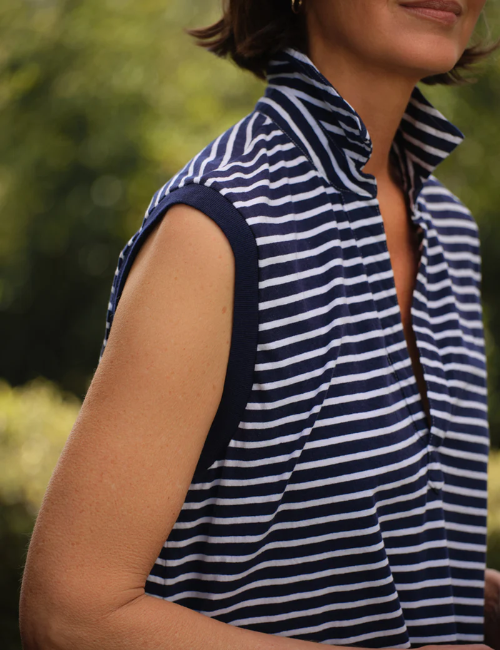 Frank & Eileen Olivia Popover Collar Tank