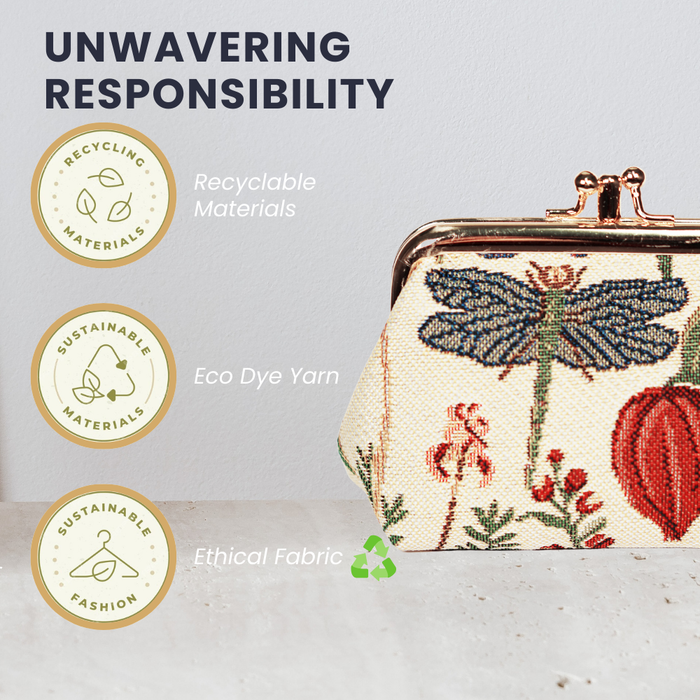 FRMP-MGD | MORNING GARDEN COIN CLASP FRAME PURSE WALLET