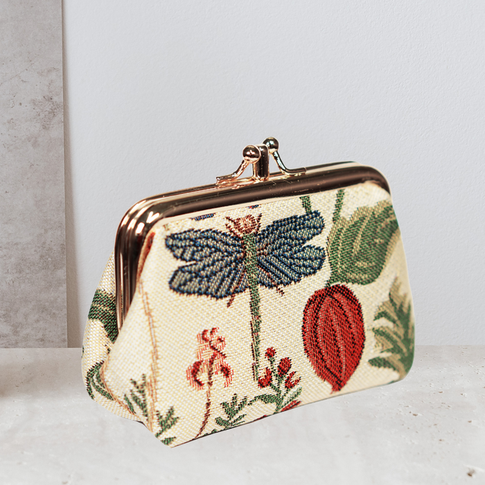 FRMP-MGD | MORNING GARDEN COIN CLASP FRAME PURSE WALLET