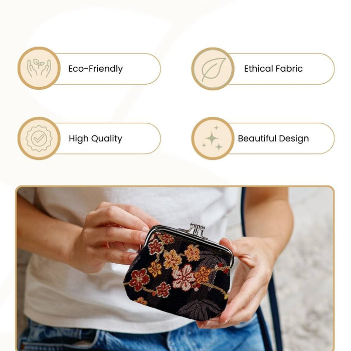 FRMP-SAKURA | UME SAKURA COIN CLASP FRAME PURSE WALLET