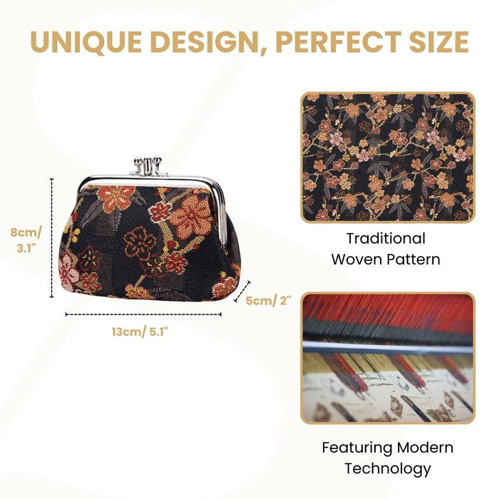 FRMP-SAKURA | UME SAKURA COIN CLASP FRAME PURSE WALLET