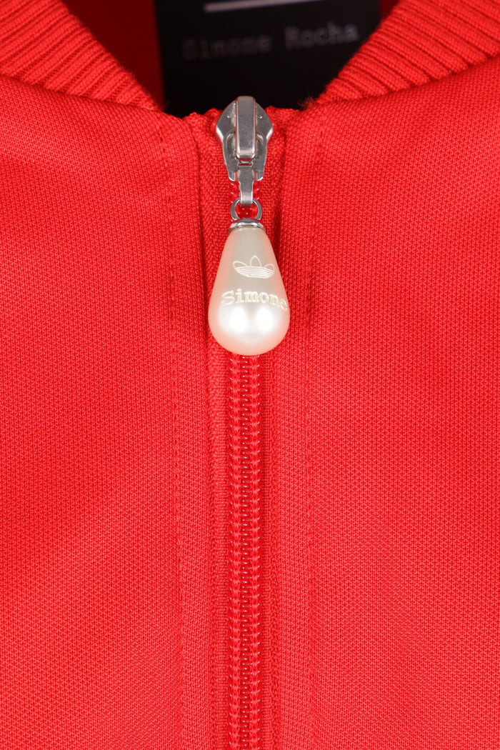full-zip sweatshirt in technical jersey