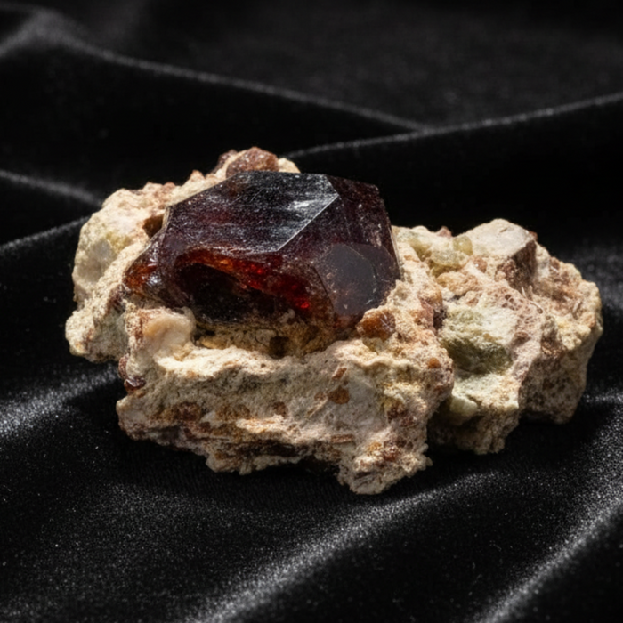 Garnet Cluster Inspire your Mind Raw Crystal 1.25 Inch