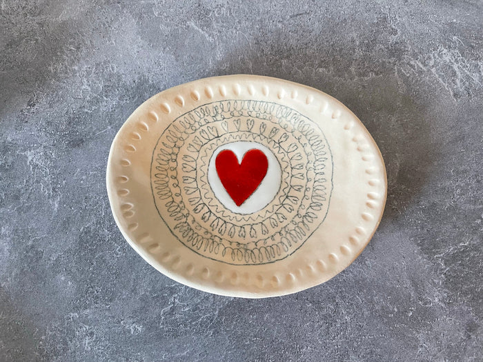 Gemma Orkin Oval Heart Dish