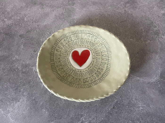 Gemma Orkin Oval Heart Dish