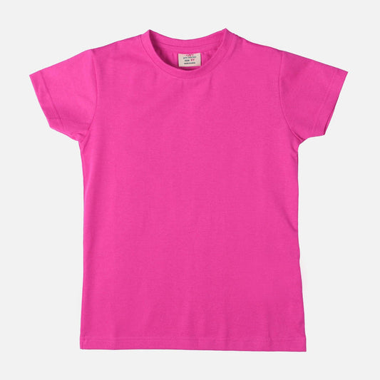 GIRLS ROUND NECK T-SHIRT REGULAR FIT