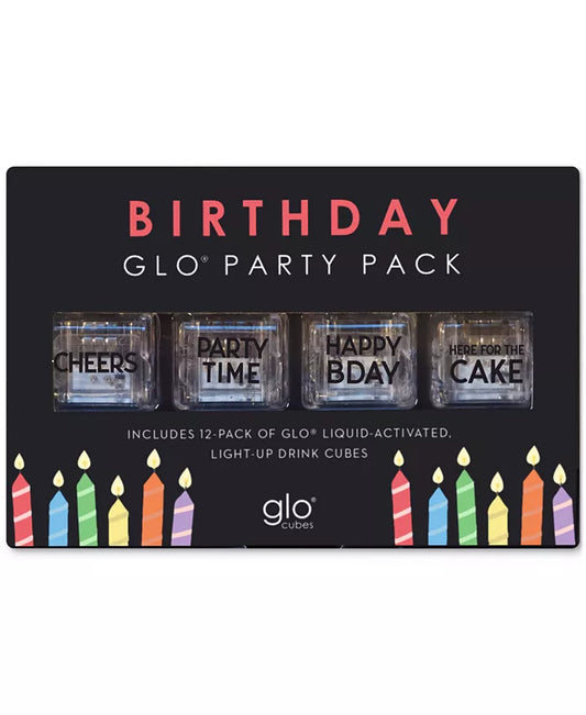 GLO cubes - Birthday Party 12 pack