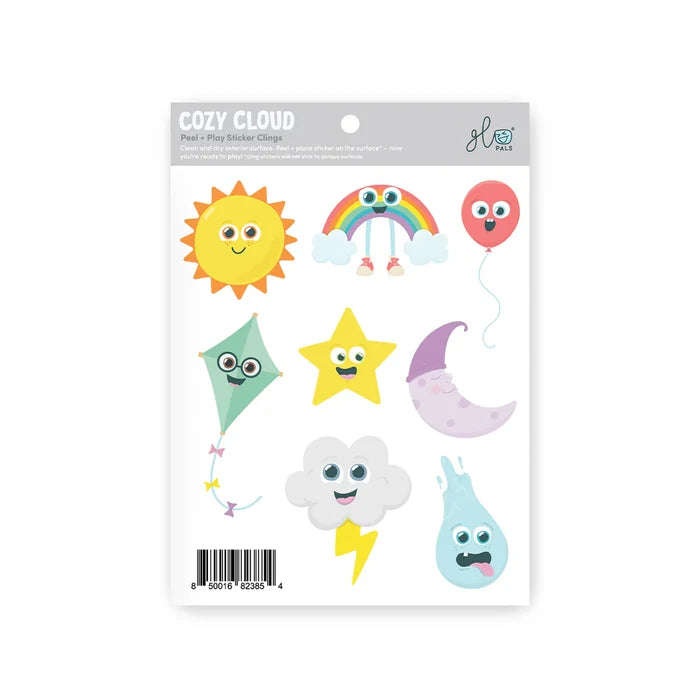 Glo Pal Peel & Cling Stickers