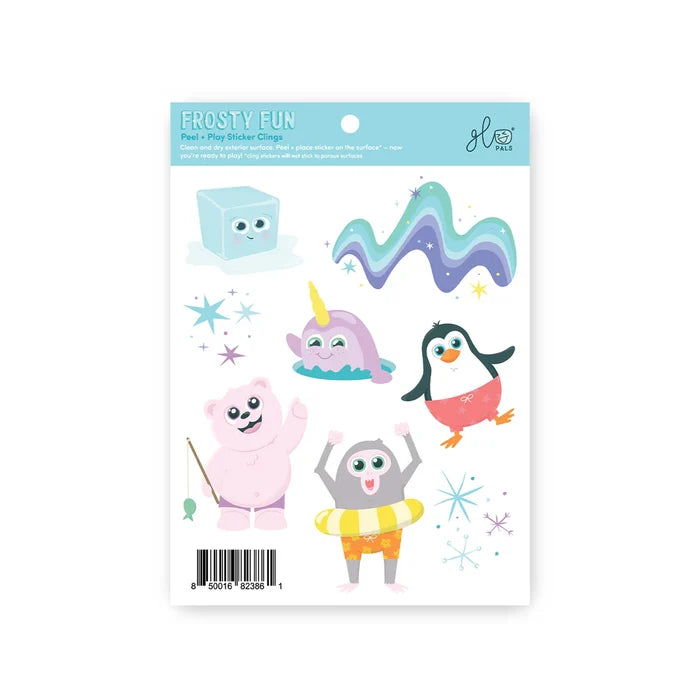 Glo Pal Peel & Cling Stickers