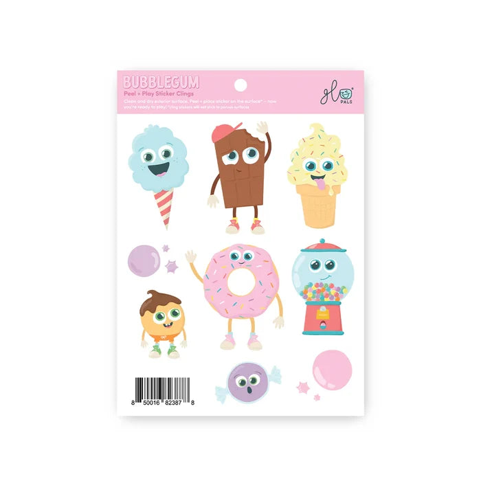 Glo Pal Peel & Cling Stickers