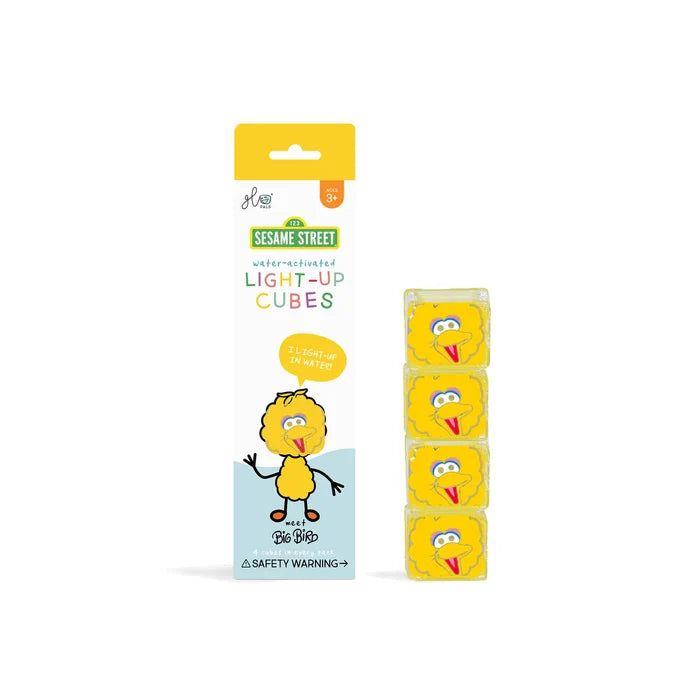 Glo Pals - Sesame Street Light-up Cubes 4Pck