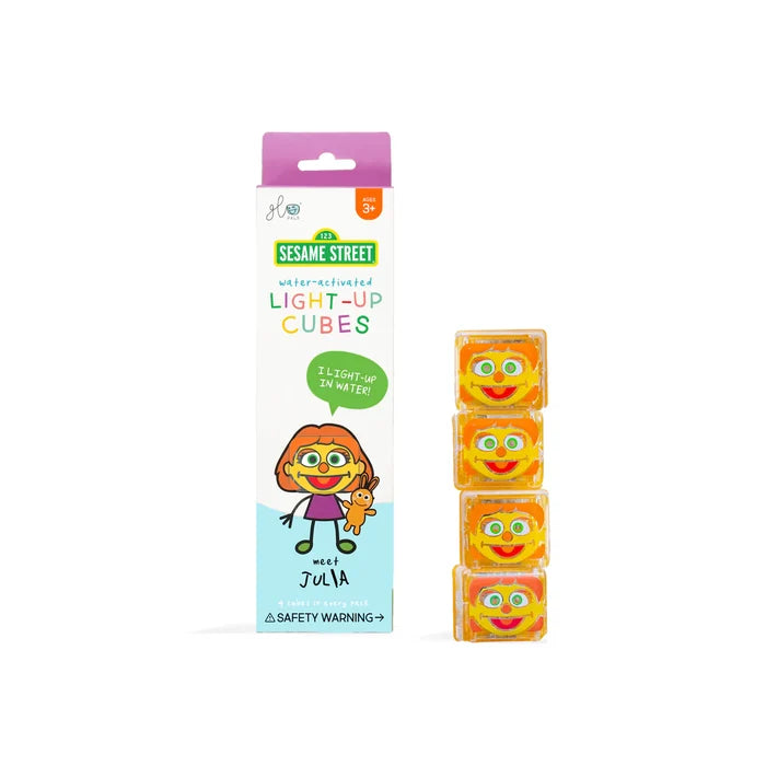 Glo Pals - Sesame Street Light-up Cubes 4Pck
