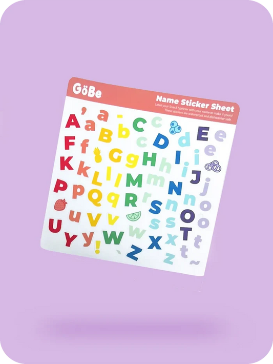 Gobe Name Sticker Sheet
