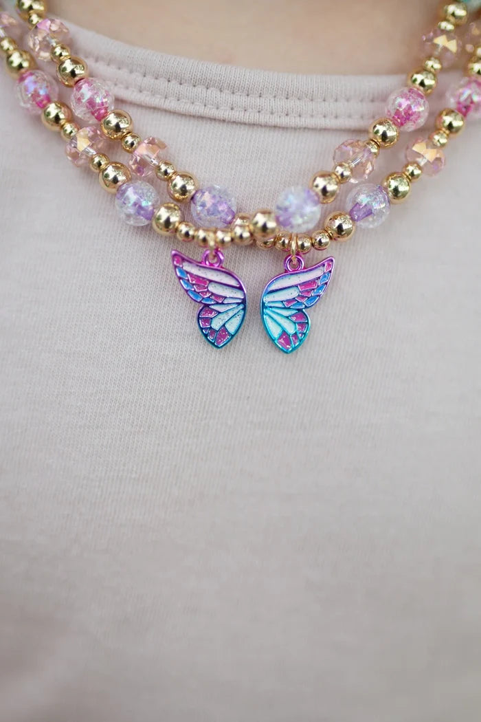 Great Pretenders BFF Necklace Set -Butterfly Wishes