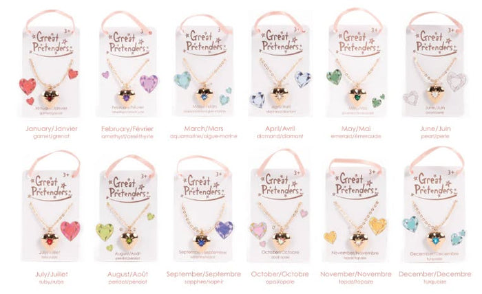 Great Pretenders Birthstone Locket Necklace - Assorted
