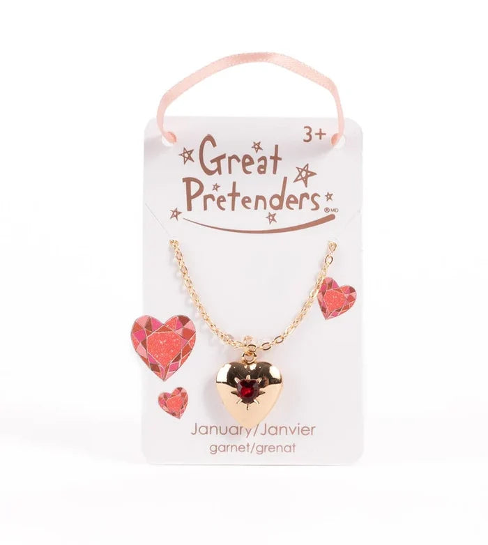 Great Pretenders Birthstone Locket Necklace - Assorted