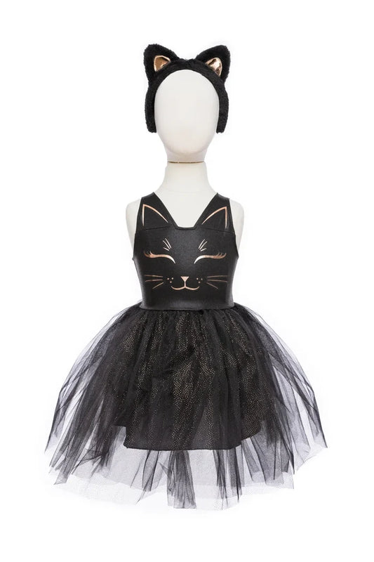 Great Pretenders Black Cat Dress & Headpiece