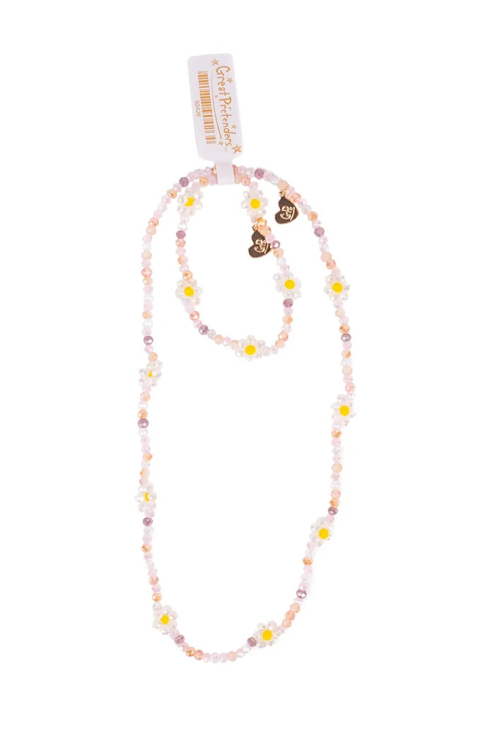 Great Pretenders Boutique Necklace & Bracelet Set - Daisy Delight