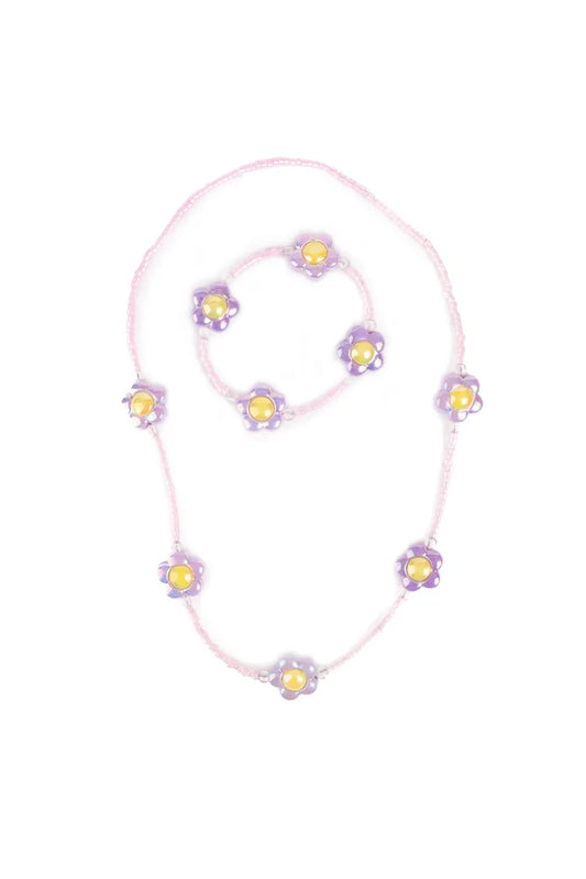 Great Pretenders Crazy for Daisies Necklace & Bracelet Set
