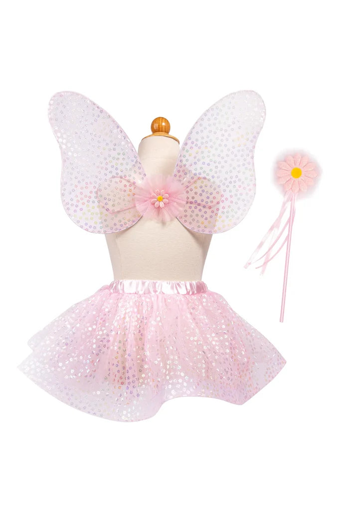 Great Pretenders Crazy for Daisies Tutu, Wand & Wing Set