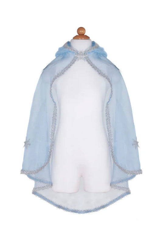 Great Pretenders Crystal Queen Cape - Blue Siver