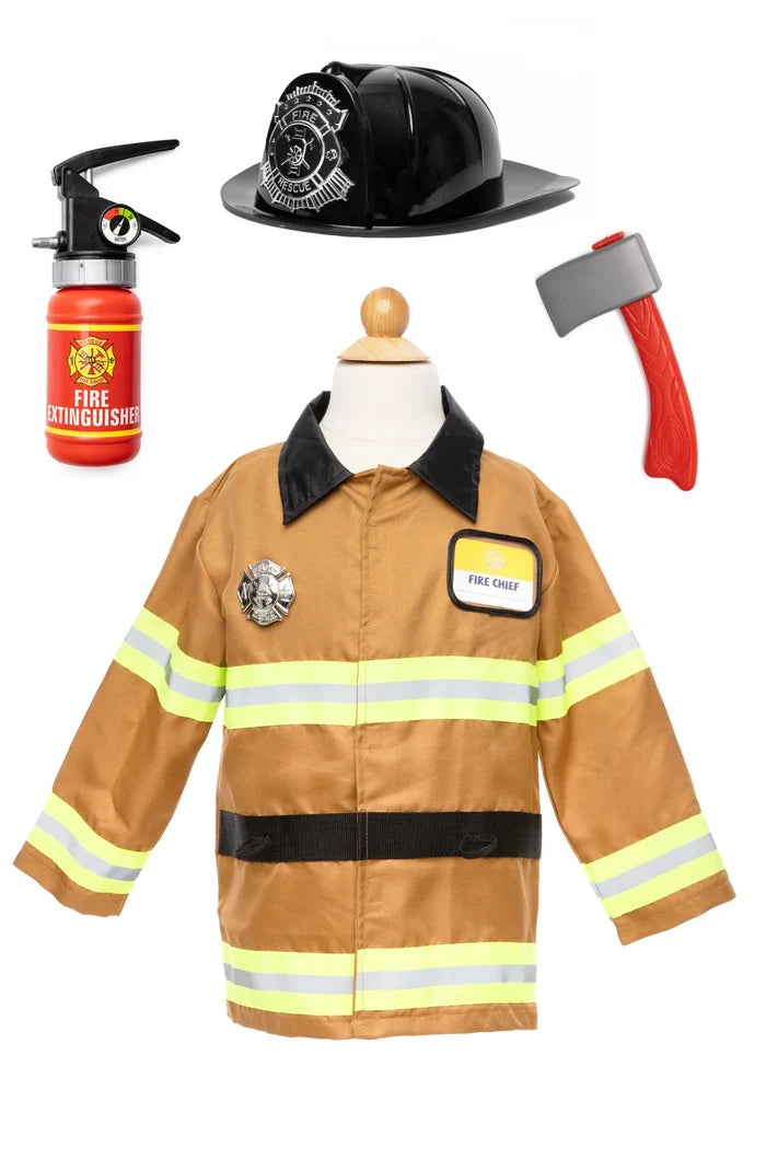 Great Pretenders Firefighter 5pc Set - Tan