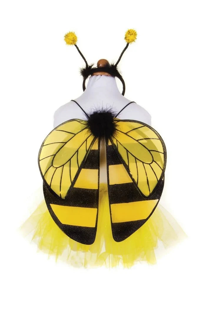 Great Pretenders Glitter Bumblebee Tutu wtih Wings & Headband