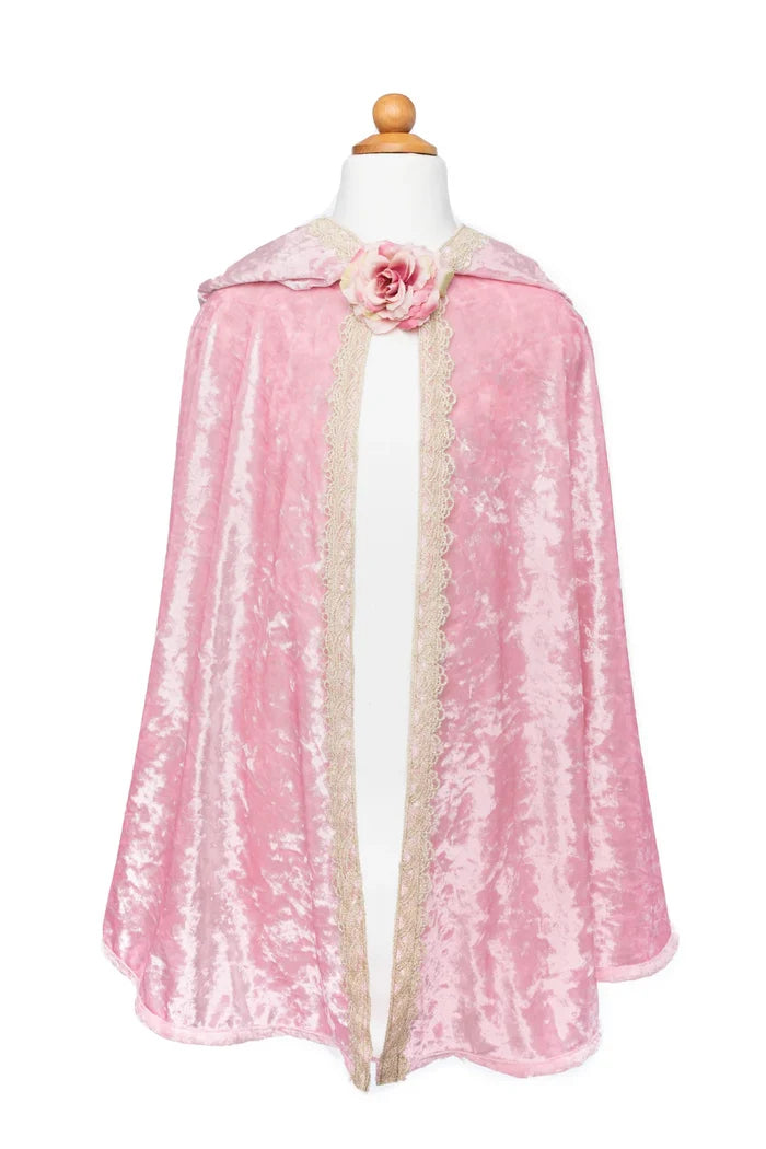 Great Pretenders Glitter  Deluxe Pink Princess Cape