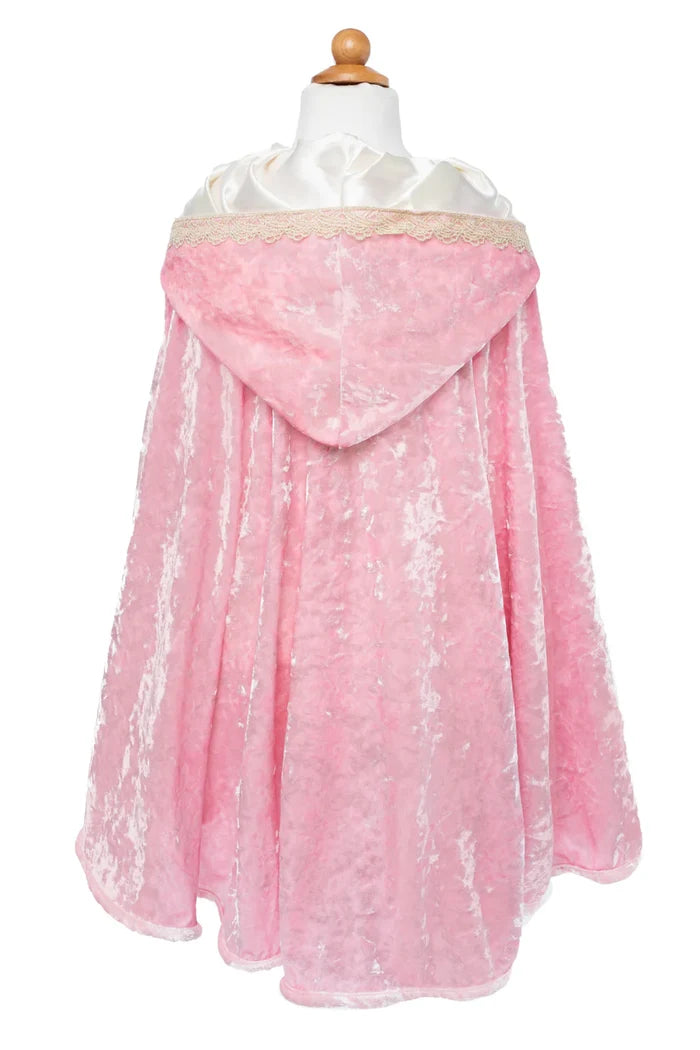 Great Pretenders Glitter  Deluxe Pink Princess Cape