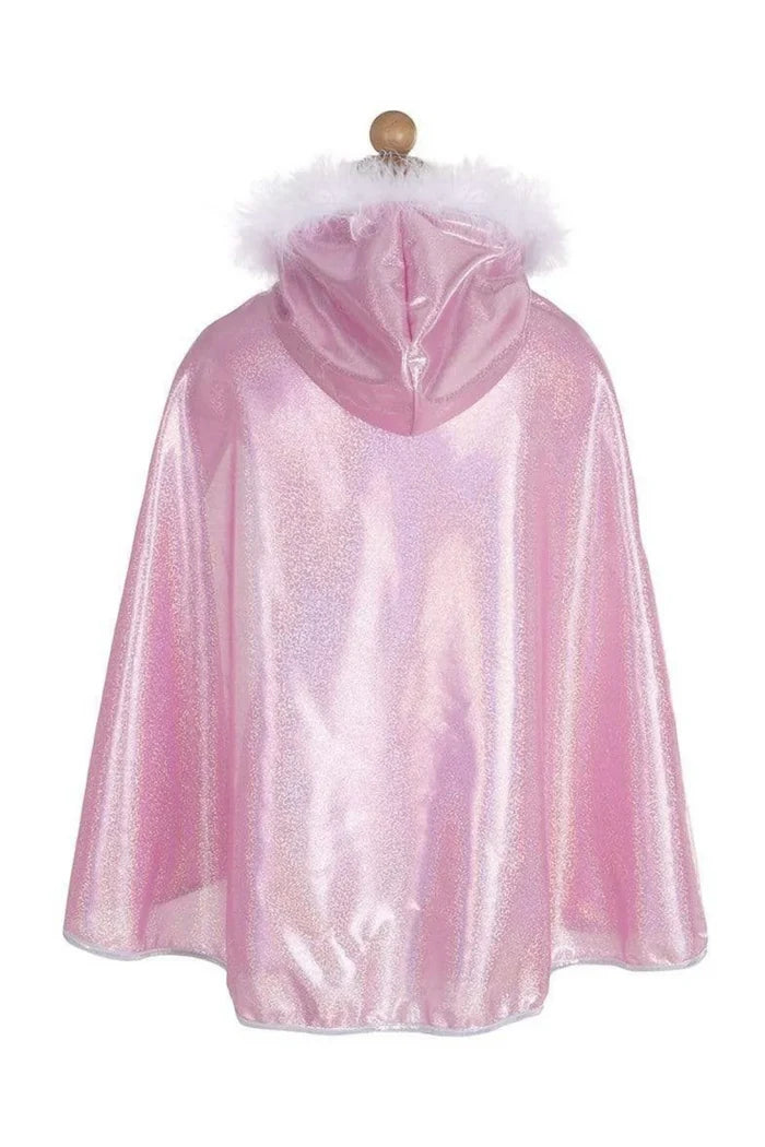 Great Pretenders Glitter Princess Cape - Pink