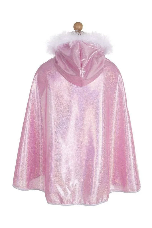 Great Pretenders Glitter Princess Cape - Pink