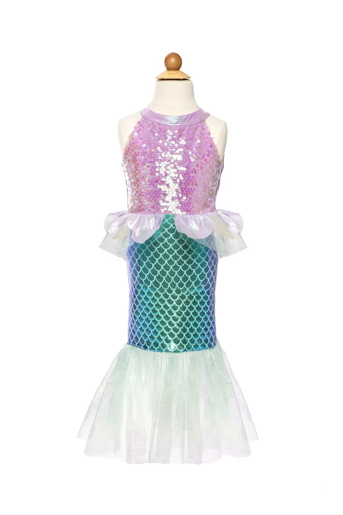 Great Pretenders Misty Mermaid Dress - Pink/Blue