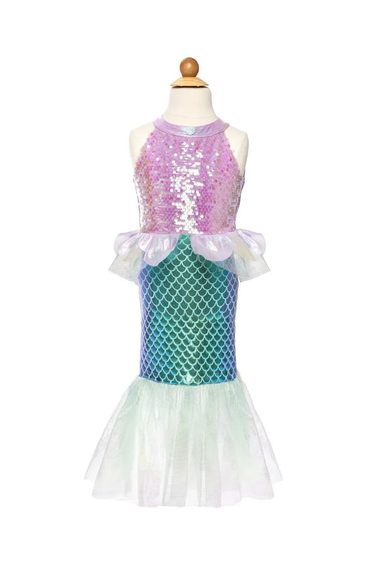 Great Pretenders Misty Mermaid Dress - Pink/Blue