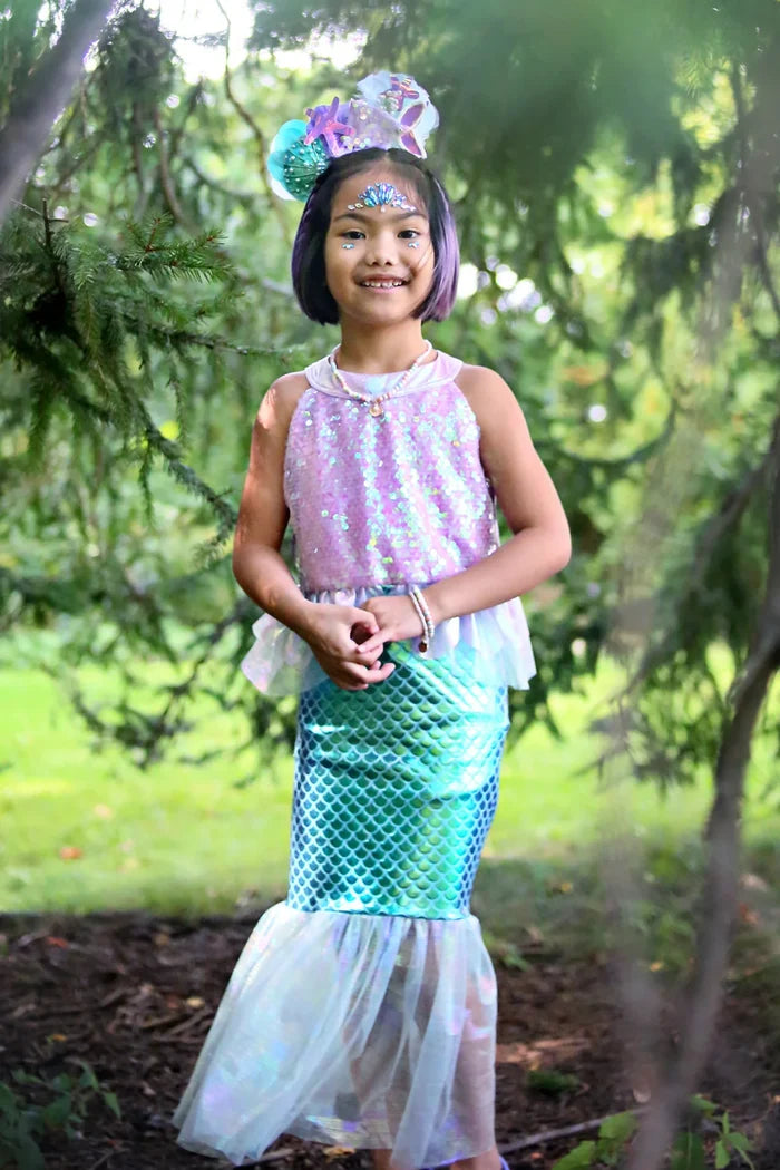 Great Pretenders Misty Mermaid Dress - Pink/Blue