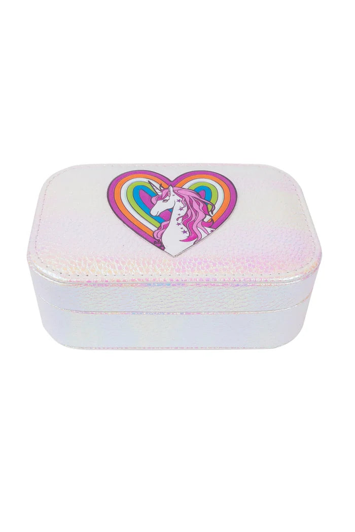 Great Pretenders Pretty Precious Unicorn Jewelry Box - Irridescent
