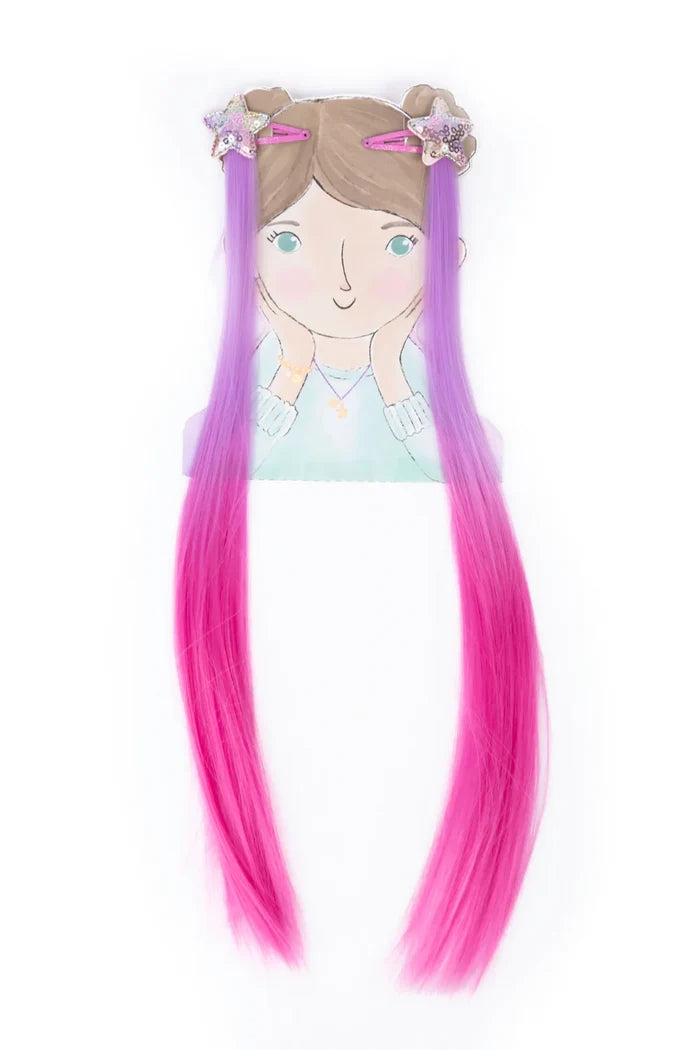 Great Pretenders Rodeo Drive Clip in Extensions 8pc - Multi Color